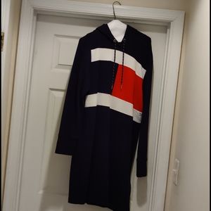 Gently used Tommy Hilfiger hooded dress